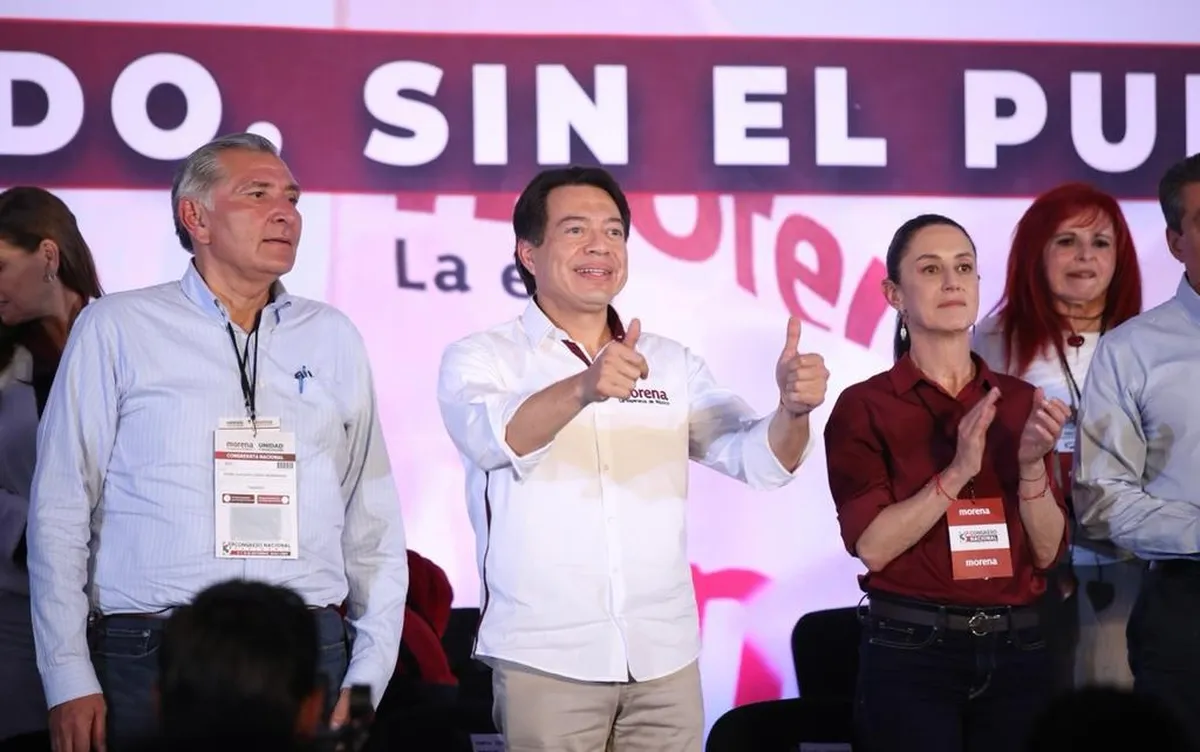 Proponen extender periodo de Mario Delgado como líder de Morena