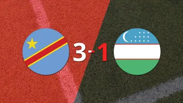 Mundial 2026: RD Congo fue superior y venció por 3 a 1 a Uzbekistán