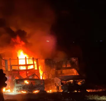 Localizan fuga y vehículos calcinados en Hidalgo