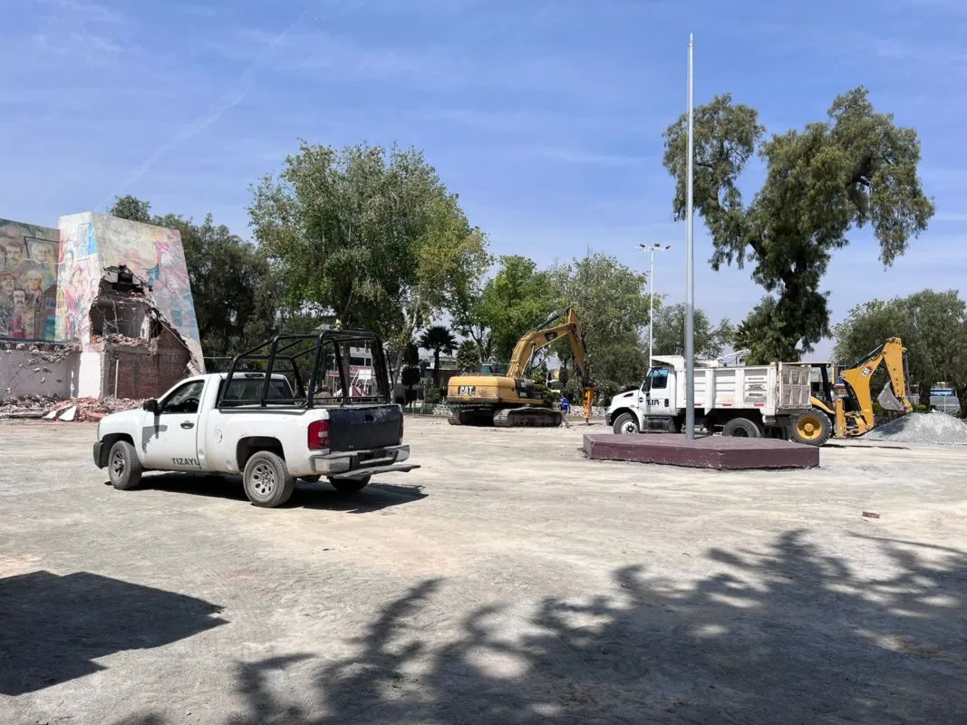 Inicia obra de remodelación y construcción del ayuntamiento de Tizayuca