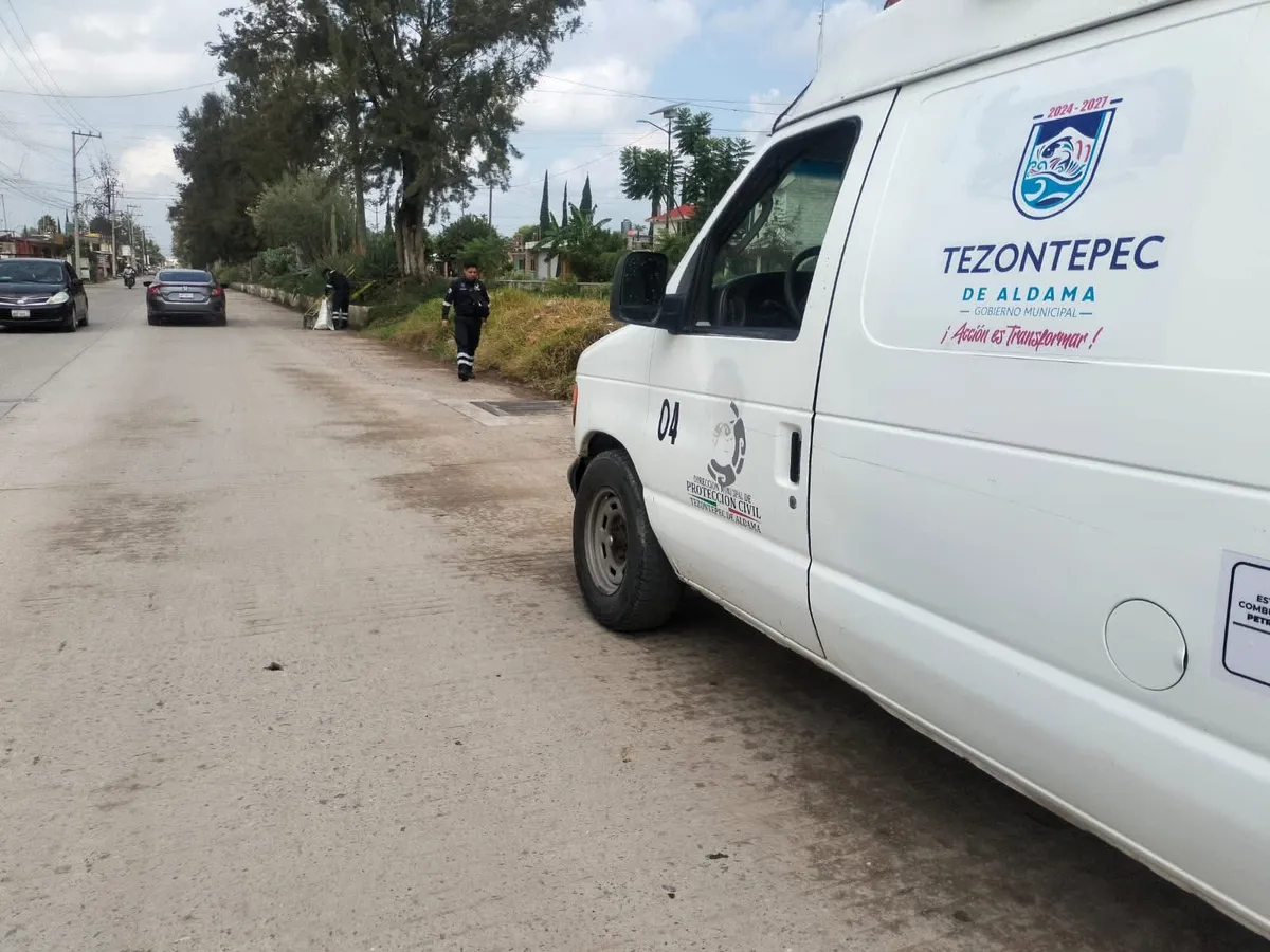 Seguridad municipal movilizada por hallazgo en canal Requena