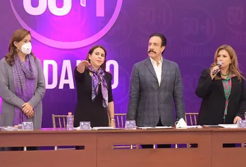 Fiscalía especializada en feminicidios, objetivo de Colectivo 50+1 Hidalgo