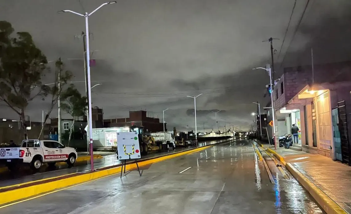 Tizayuca: Inauguran obra de pavimentación en El Carmen