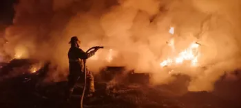Incendio en Tizayuca