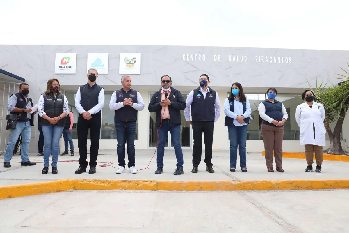 Inauguran Centro de Salud Piracantos en Pachuca
