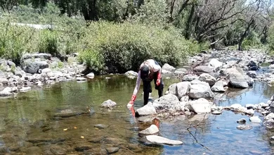 Conagua analiza contaminación en el río Rosas