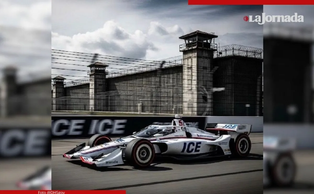 ICE usa a IndyCar y O’Ward para promover centro de detención