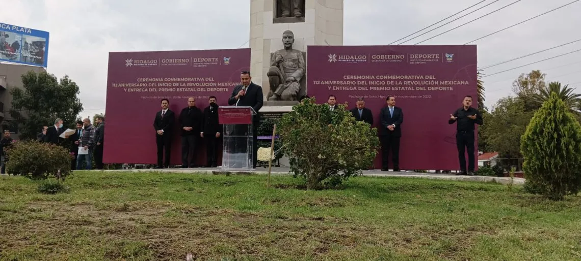Conmemoran 112 Aniversario del inicio de la Revolución