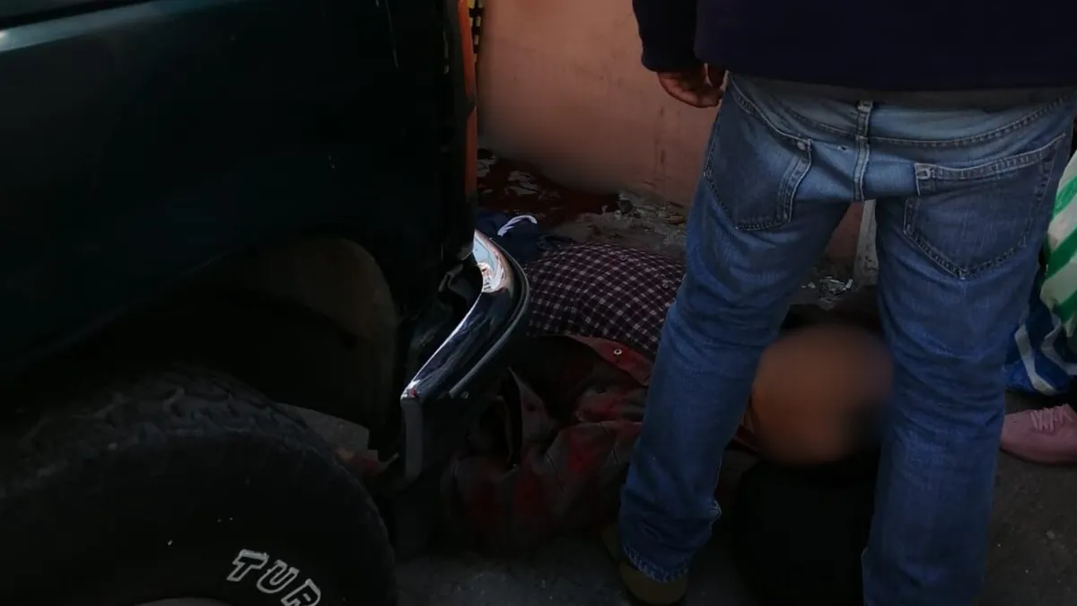 Muere adulto mayor atropellado en el centro de Pachuca