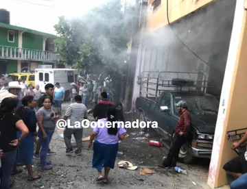 Chapulhuacán: riña en bar provoca explosión de pirotecnia