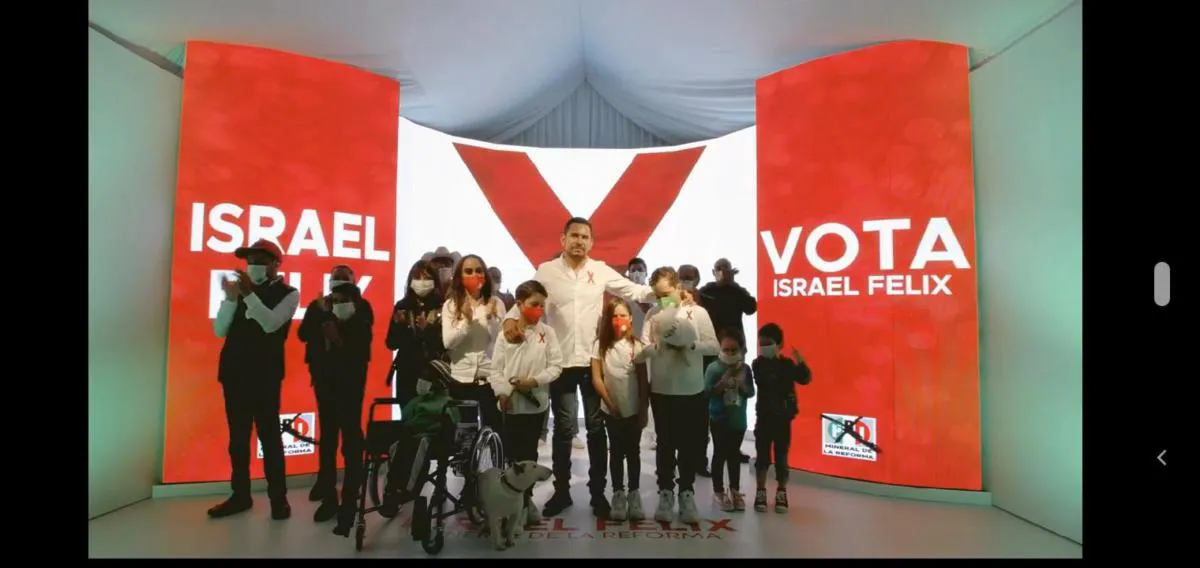 Cierre de campaña Israel Félix