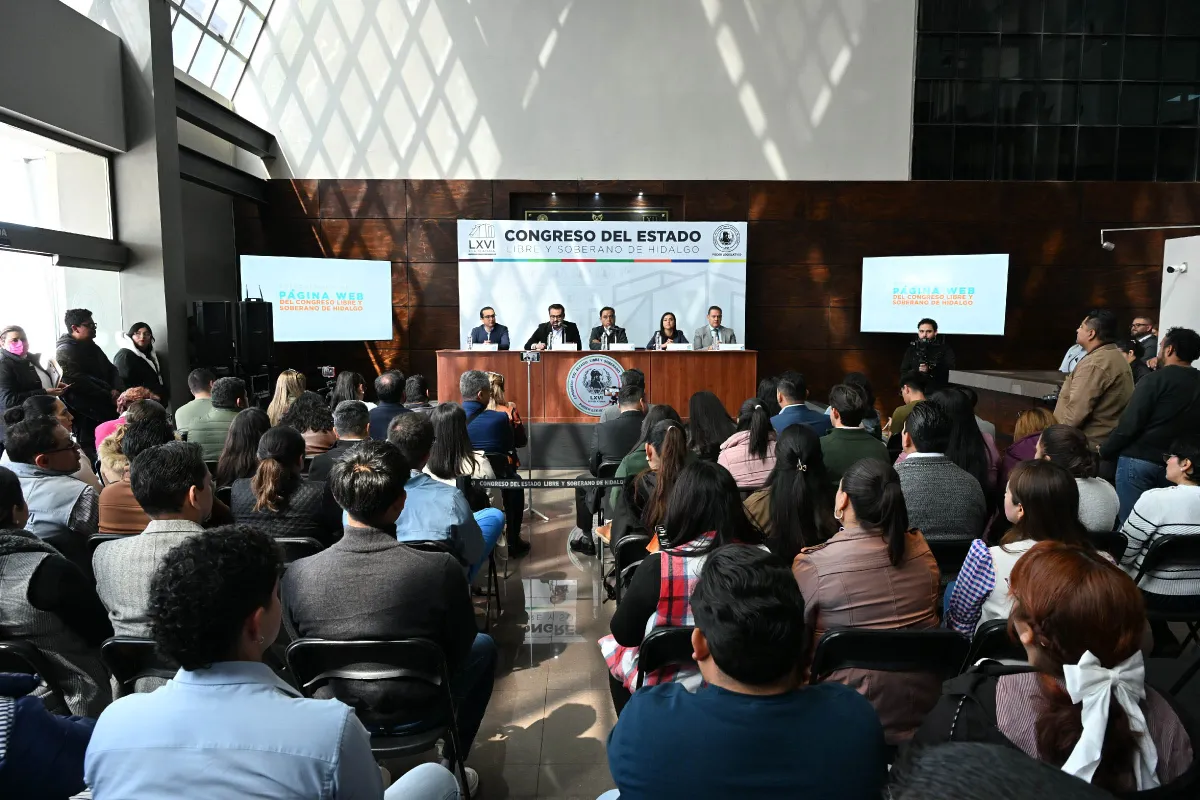 Congreso de Hidalgo lanza nueva página web para modernizar el acceso a la información legislativa