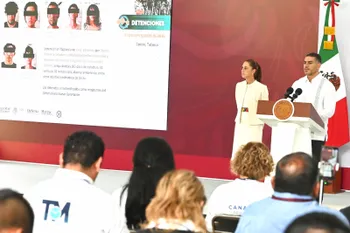 Bajan 54% homicidios en Tabasco señala Claudia Sheinbaum