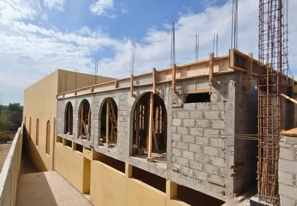 Construcción de andador turístico