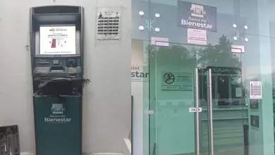 Cajero del Banco del Bienestar dañado tras intento de robo en Huichapan