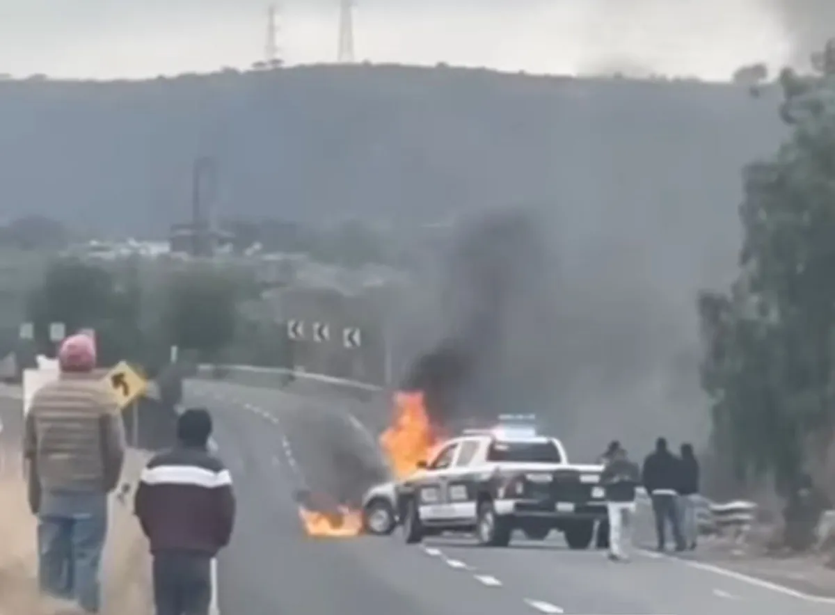 Refuerzan seguridad en Tula tras vehículos incendiados