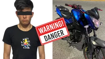 Policías de Ixmiquilpan aseguraron una motocicleta robada y presunta droga durante un operativo en La Reforma.