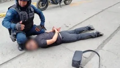 Detienen a sujeto por agredir con arma blanca a policía de Tizayuca