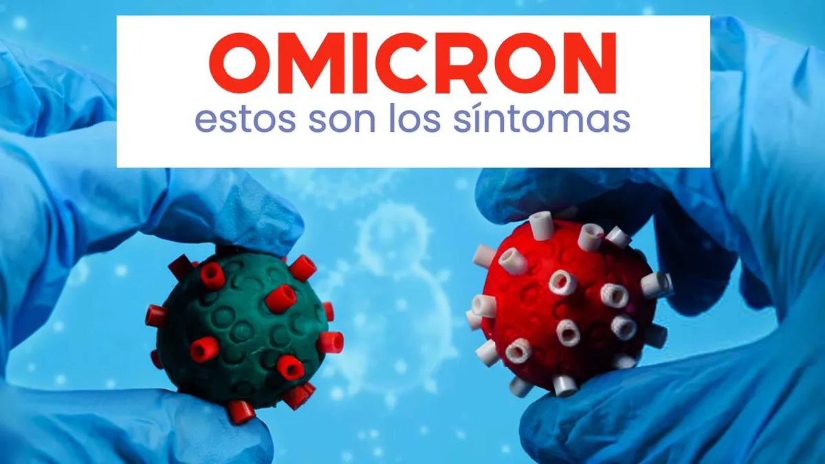 sintomas omicron