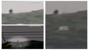 ¿Gigante en Ixmiquilpan? Extraña figura en cerro sorprende a pobladores