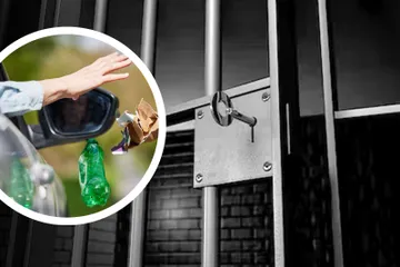 Pachuca: detienen a hombre por tirar basura en la calle