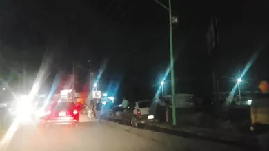 Vehículos involucrados en carambola