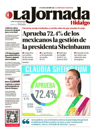 La Jornada Hidalgo | 03 de agosto de 2026