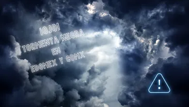 Tormenta Negra igual que la del domingo llegará este jueves a CDMX y Edomex con lluvias históricas de hasta 75 mm.