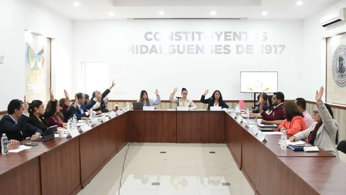 En comisiones, Congreso de Hidalgo aprueba dictamen de reforma judicial