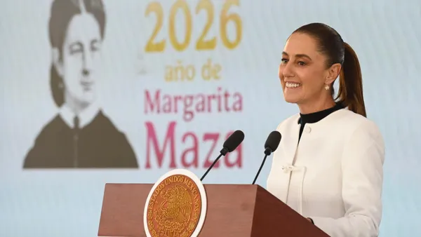 La presidenta Claudia Sheinbaum defiende la estrategia de seguridad de México frente a señalamientos de Estados Unidos.