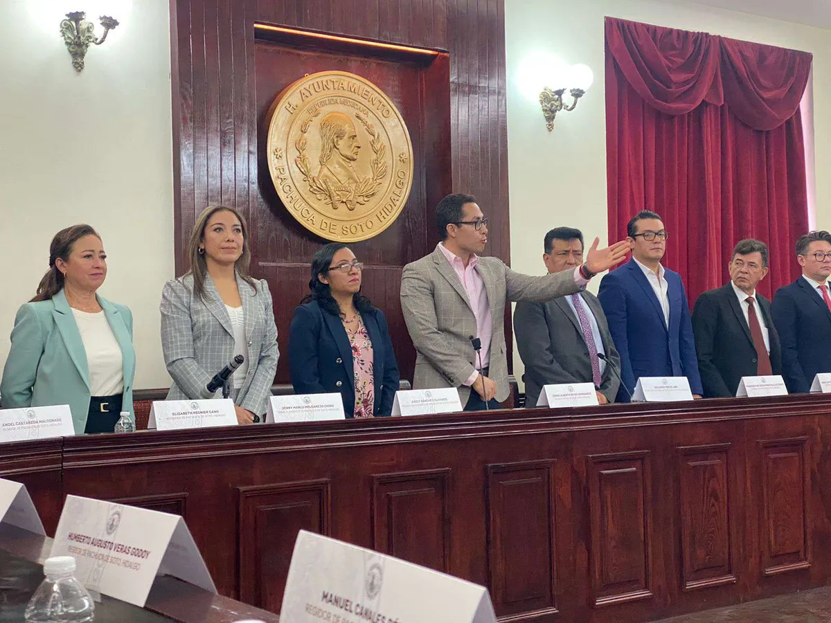 Cabildo de Pachuca asigna Comisiones de nueva administración