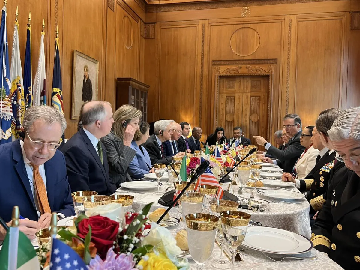 Reducir violencia por armas y muertes por fentanilo, objetivos en Washington: Ebrard