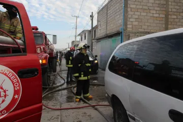 Se registra incendio en una vivienda de Pachuca