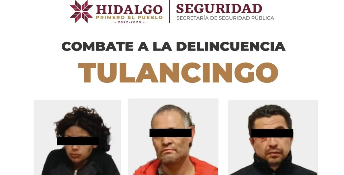 SSPH detiene a presuntos responsables de balacera en bar de Tulancingo