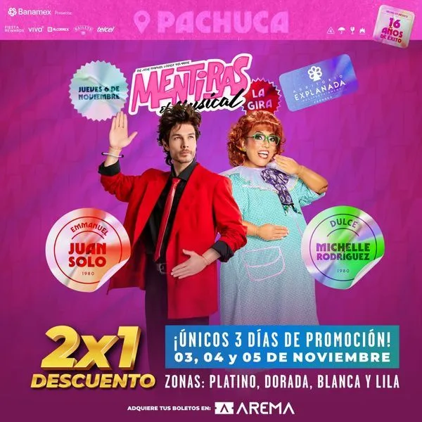 Mentiras, el musical llega a Pachuca con boletos al 2×1: conoce precios y fecha