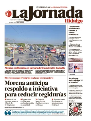 La Jornada Hidalgo | 19 de marzo de 2026