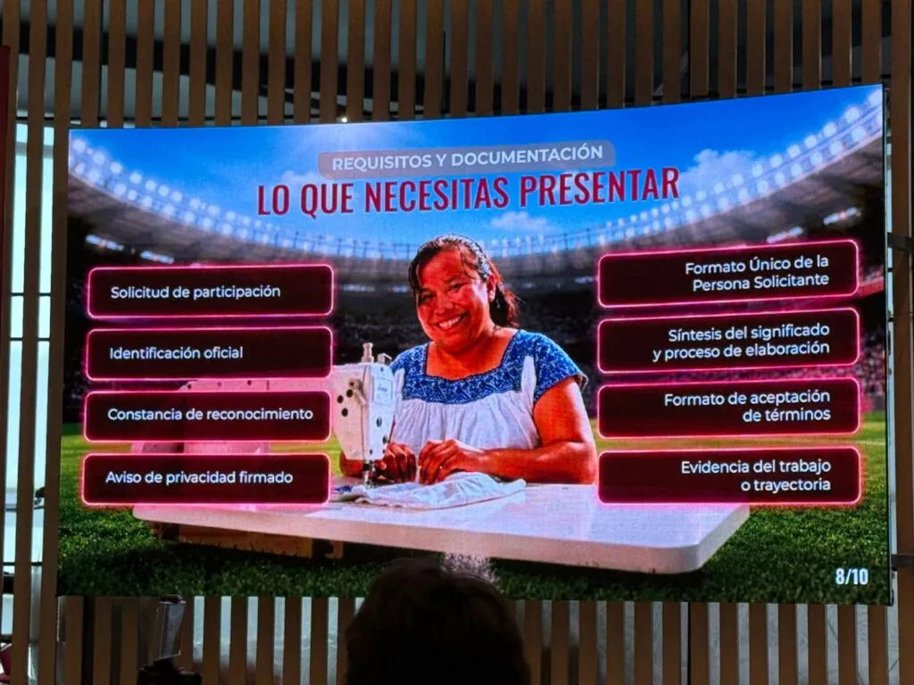 Lanzan “Impulso Indígena”, concurso para llevar el bordado hidalguense al Mundial 2026