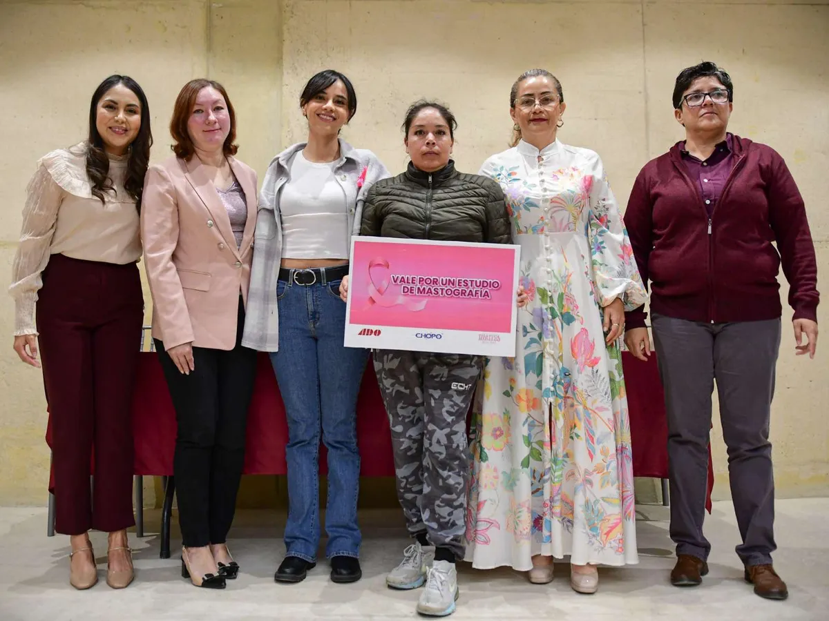 Tizayuca: Gretchen Atilano gestiona apoyos de estudios de mastografías con ADO