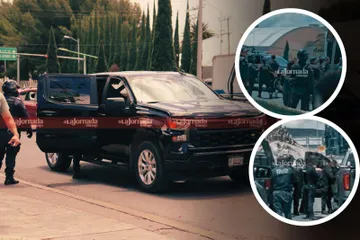 VIDEO. Detienen a 4 hombres frente a Prepa 1 en Pachuca: portaban armas