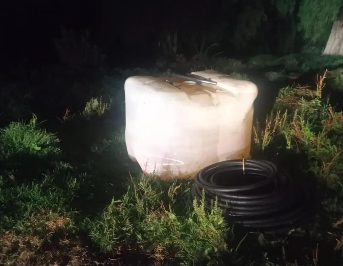 Incautan 1000 litros de huachicol en Tlahuelilpan