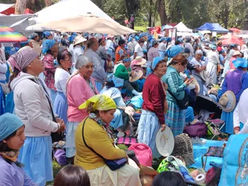 Peregrinas llegan a Tepeji del Rio