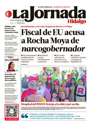 La Jornada Hidalgo | 30 de abril de 2026