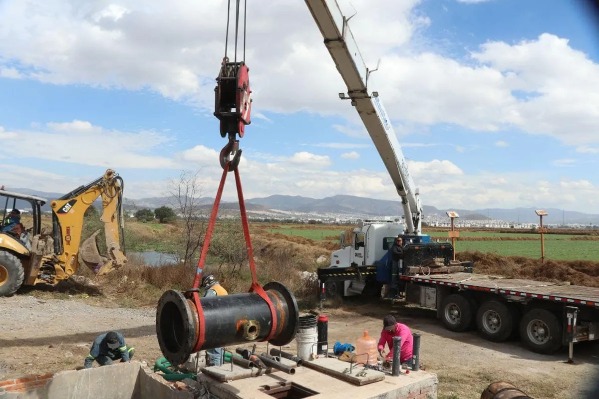 Finaliza rehabilitación del acueducto Téllez para garantizar agua en la Zona Metropolitana de Pachuca