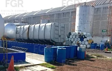 Centro de procesamiento ilícito de combustible en Tizayuca