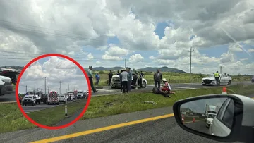Accidente bloquea tramo Pirámides–Tulancingo de la México–Tuxpan.