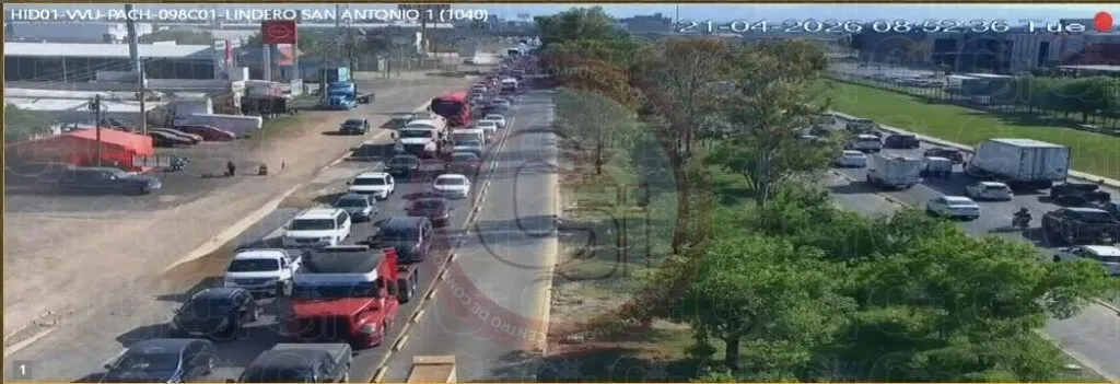 Tráfico intenso en la México-Pachuca: estos son los tramos afectados