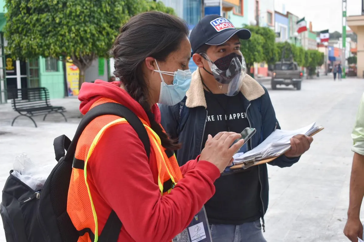 Inicia censo en colonias afectadas por la inundación en Tula