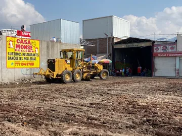 Central de Abastos de Pachuca: gobierno estatal realiza trabajos de rehabilitación