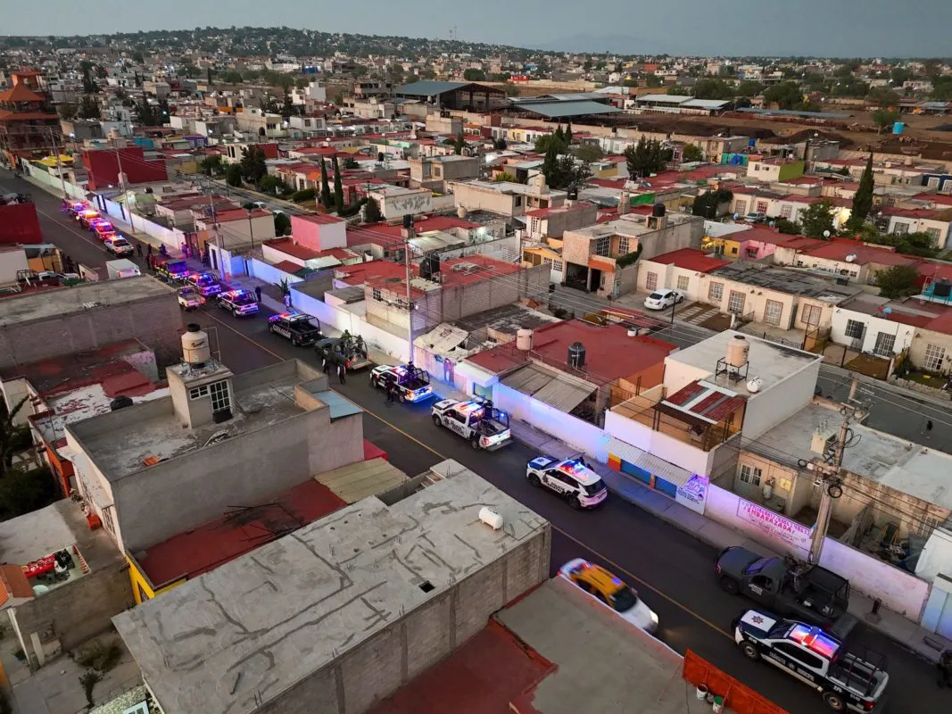 Realizan en Tizayuca operativo interinstitucional para inhibir delito