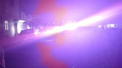 Patrullas resguardan la zona tras un ataque armado en Tizayuca.